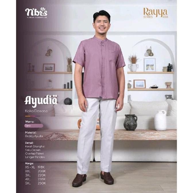 Sale Ayudia Taro - Nibras Fashion- Baju Couplean Keluarga Muslim 2026 - Butik Saniyya