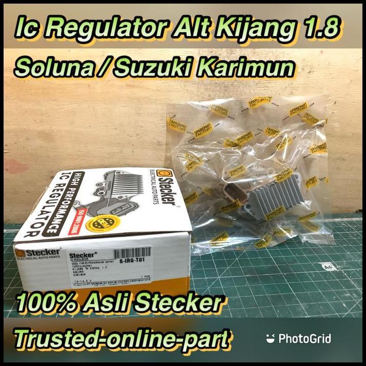 DISKON IC REGULATOR ALTERNATOR KIJANG KAPSUL 1.8 7K KARIMUN SOLUNA STECKER 