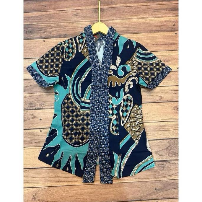 Murah Atasan Nuansa Batik - Kutubaru Batik - 292Ayu
