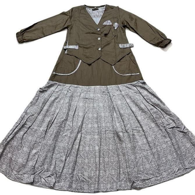 Promo Omaira Gamis Rompi Wanita Muslimah Jumbo By Ikotata