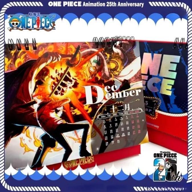 One Piece 2025 Calendar 25th Anniversary