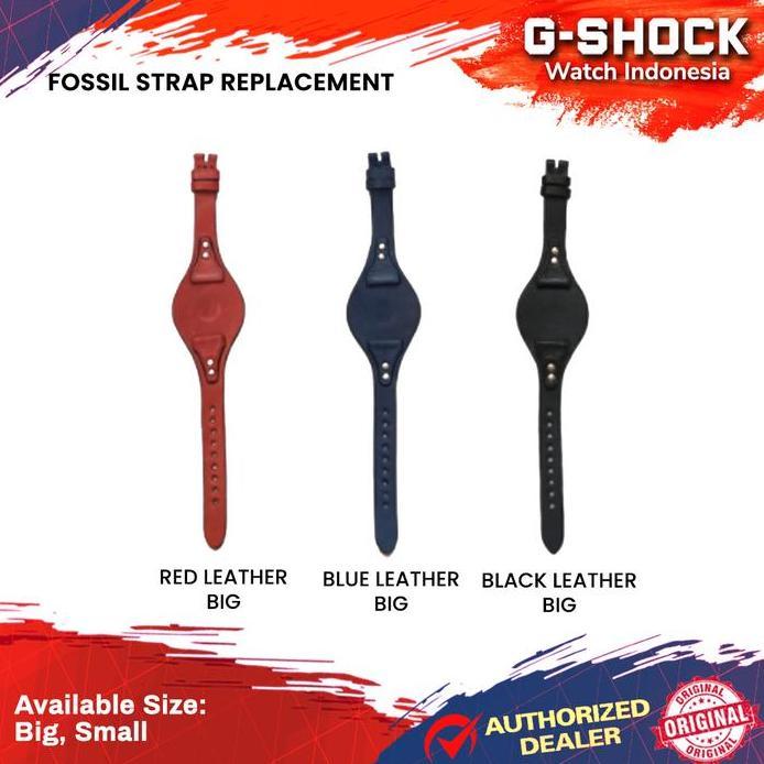 Strap Leather Fossil Replacement / Tali Pengganti Jam Tangan Fossil