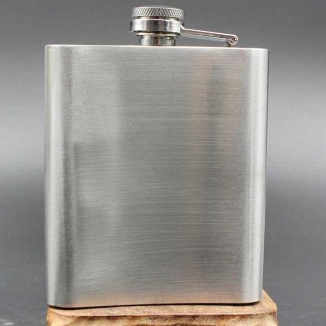 Thebest- JW Botol Minum Unik Wine Bir Alkohol Hip Flask Stainless Steel