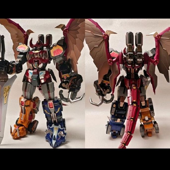 Action Figure Beast King Model G-01 Dino Megazord Diecast Figure