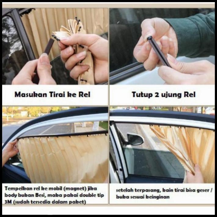 BEST DEAL HORDENG JENDELA MOBIL TIRAI MAGNET MOBIL ALL NEW RUSH/TERIOS 