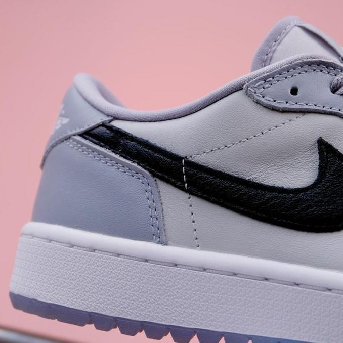 Sepatu Golf Air Jordan 1 Low Golf Wolf Grey