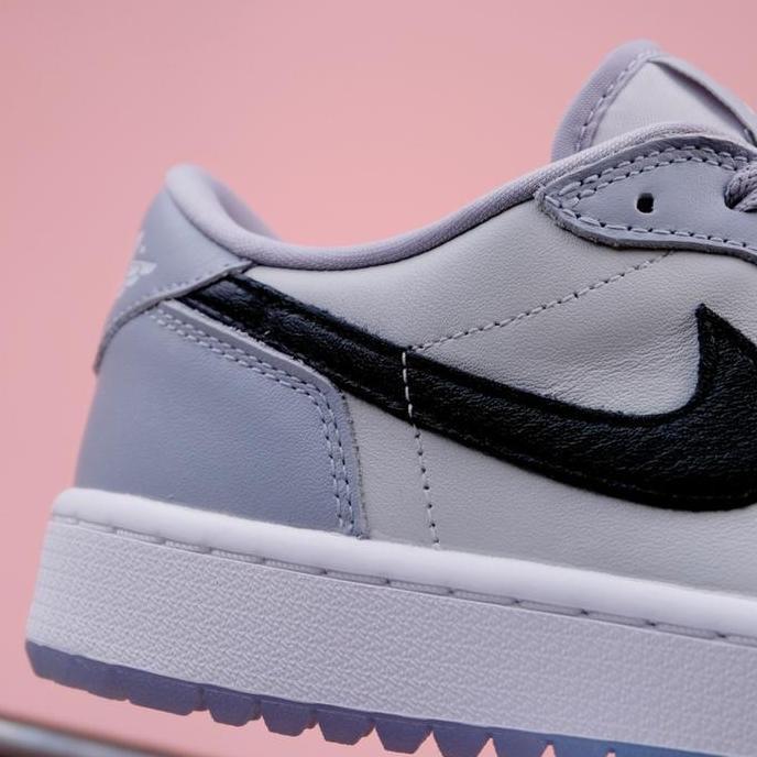Sepatu Golf Air Jordan 1 Low Golf Wolf Grey