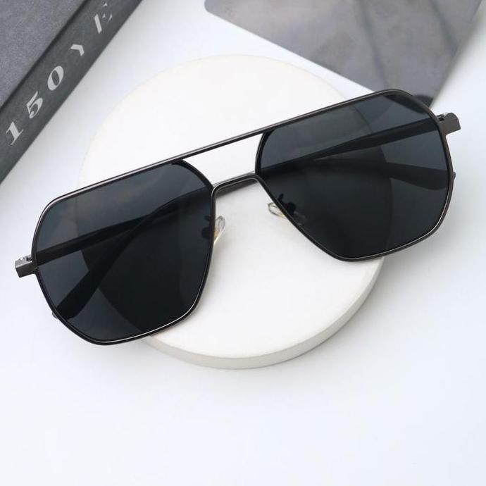 FREE ONGKIR PAKEK KOTAK&LAPCOD KACAMATA POLAROID KACAMATA HITAM ANTI UV400 MENGEMUDI KACA MATA MEMAN