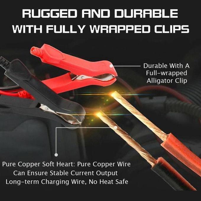 2025 new model Charger Aki Portable 12V24V 800A Motor Mobil Smart Battery Charger Aki Motor dan Mobi