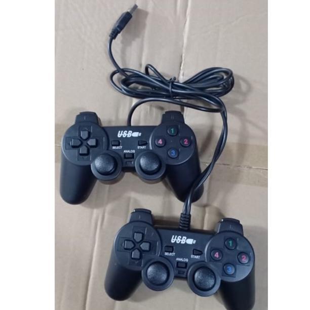 Promooooo Game pad double hitam // Stik pc double hitam // stik pc getar kwalitas super