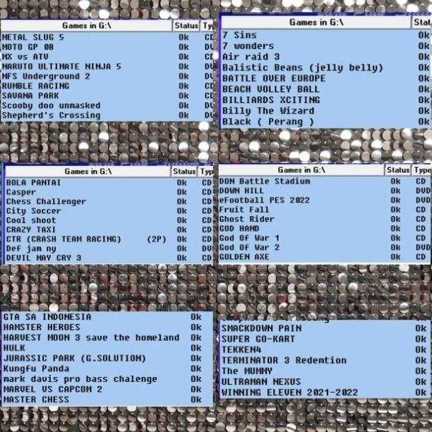 flashdisk 32gb full game ps2