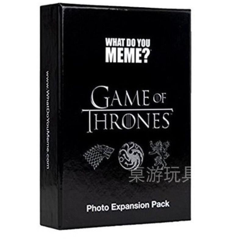 English Version what do you meme Extension Chess and Card Table Game Card Expression Bag Board Game 