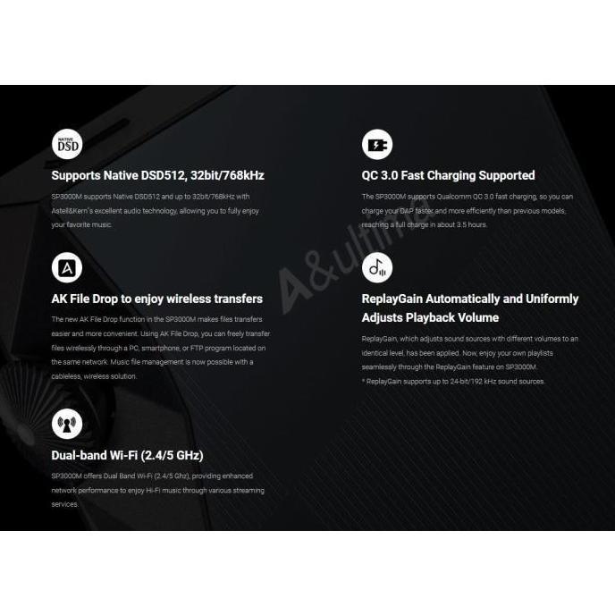 Promo Astell&Kern A&K Sp3000M Sp 3000M Sp3000 Dap Digital Audio Player