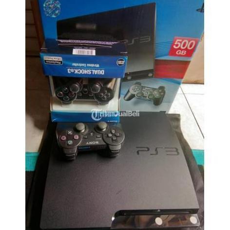 PS3 SLIM 30 TERBARU 1TB, 500GB 2 STICK SEGEL VOID ORIGINAL ANTI YLOD