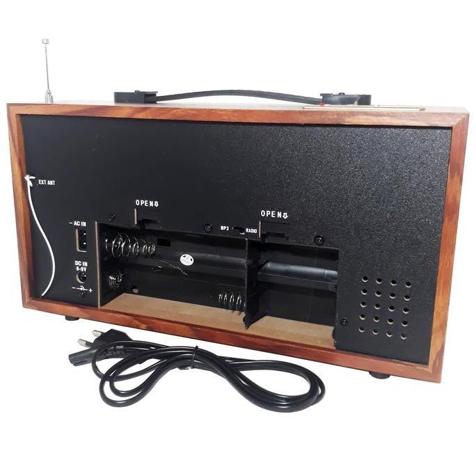 Sale Radio Portable Model Kayu Jadul Sonatec Pri-8288