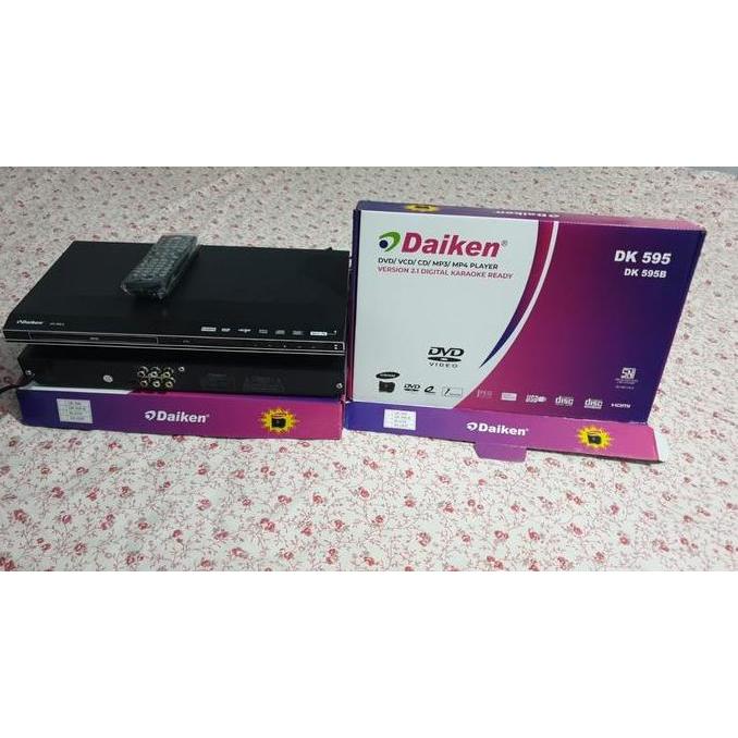 Grosir Dvd Vcd Cd Cd-Rw Mp3 Mp4 Player Daiken Usb Hdmi Dk-595 Tokyo Japan