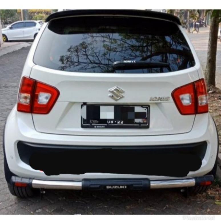 Bumper/Tanduk Pengaman Belakang SUZUKI IGNIS Stainless Bulat