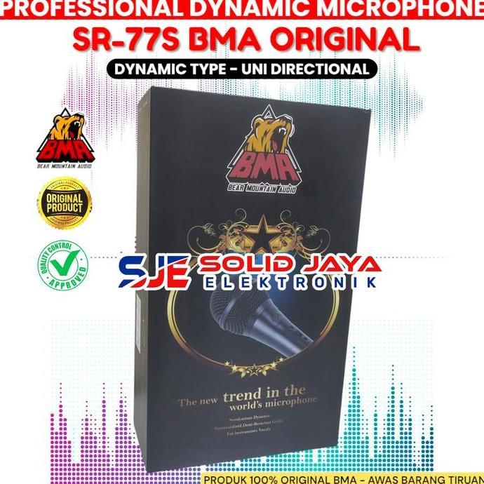 Newall-- Mic Microphone Bma Sr77 Sr77S Sr-77S Dynamic Kabel Cable Sr77S Sr 77S Sr-77S Sr-77 Sr 77 Vo