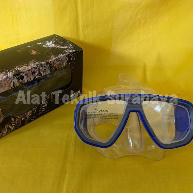 DIVING MASK 2 GLASSES EXQUIS 1083 P TW / MASKER KACAMATA SELAM