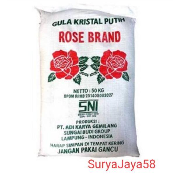Gula Rosebrand 50Kg | Gula Rosebrand Karung | Gula Rosebrand 50Kg | Suryajaya58