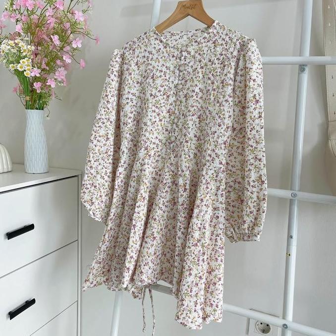 HANA BLOUSE | Long hana | blouse motif lucuu| floral blouse