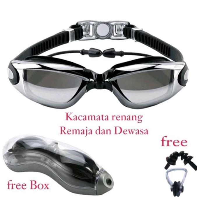 taffSPORT kacamata renang anti Fog UV Protection kacamata renang Remaj