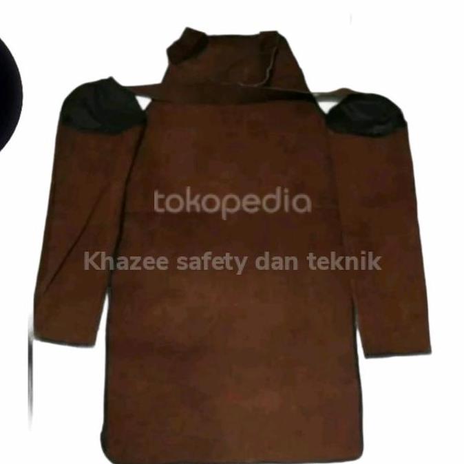 Sefline- Apron Welding Kulit Set / Apron Las Kulit Set / Apron Kulit