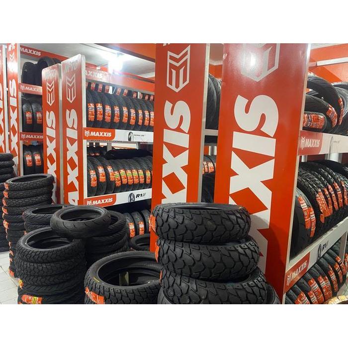 (Paket Hemat) Sni 1Set Ban Maxxis Matic Ring 14 { 80/90-14, 90/90-14 } M6167H Tubetype/Non Tubeless 