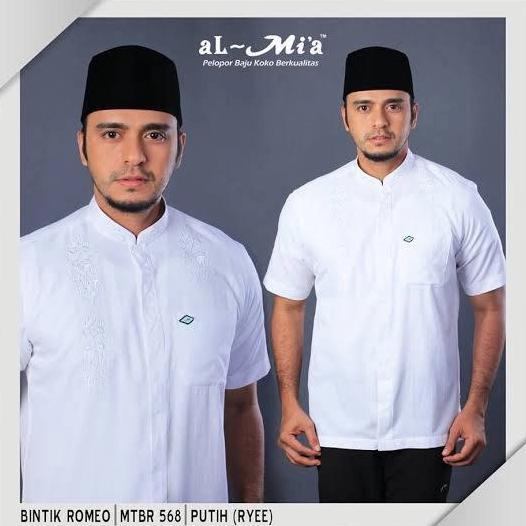 Promo Baju koko lengan Pendek al mia jumbo size - baju koko oversize
