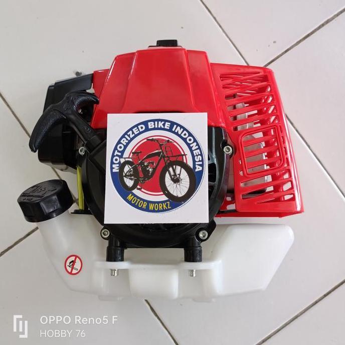 MESIN 63CC 2TAK GASBIKE MESIN SEPEDA SCOOTER GOPED ORIGINAL DAN TERPERCAYA