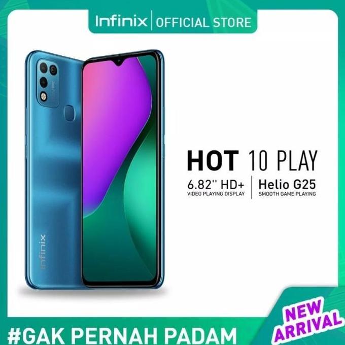 Gasskirim- Infinix Hot 10 Play Ram 2 32 Garansi Resmi