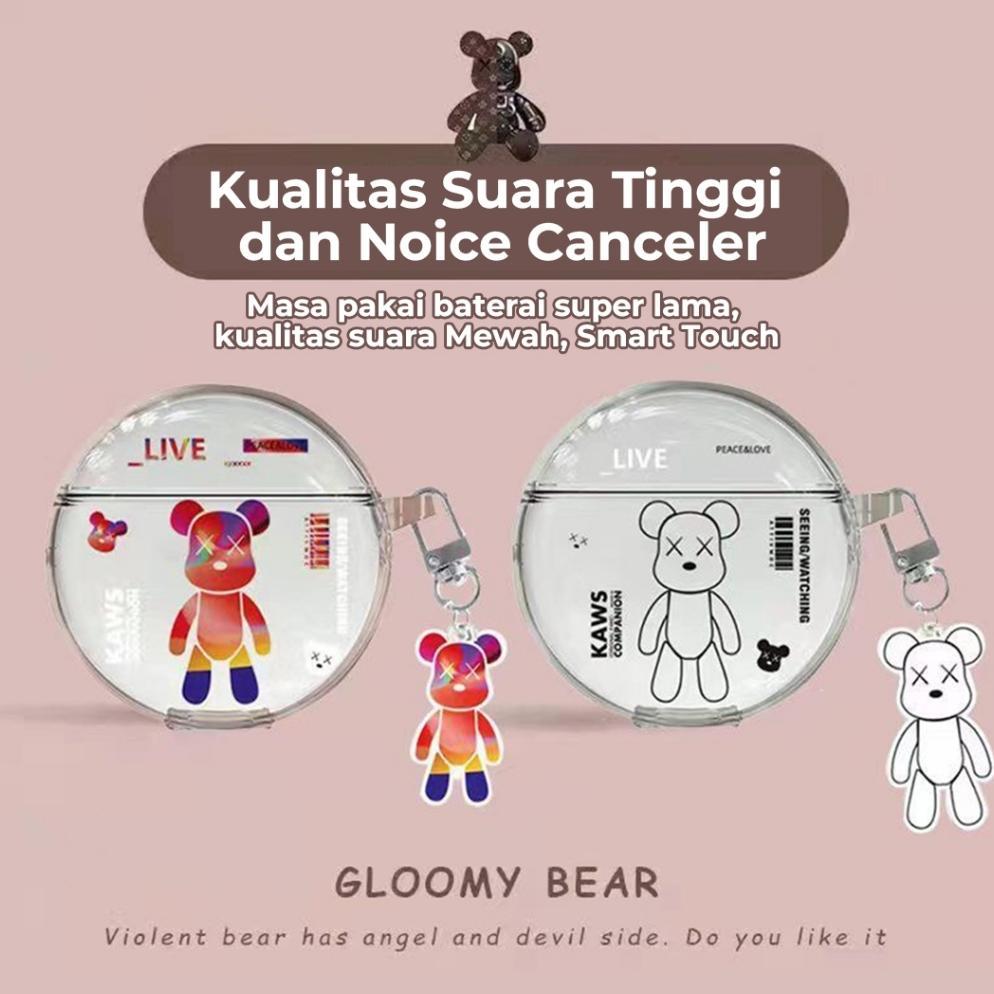 promo rg hanya case tws pro 6 karakter headset bluetooth tws inpods pro 6 dengan casing kartun lucu