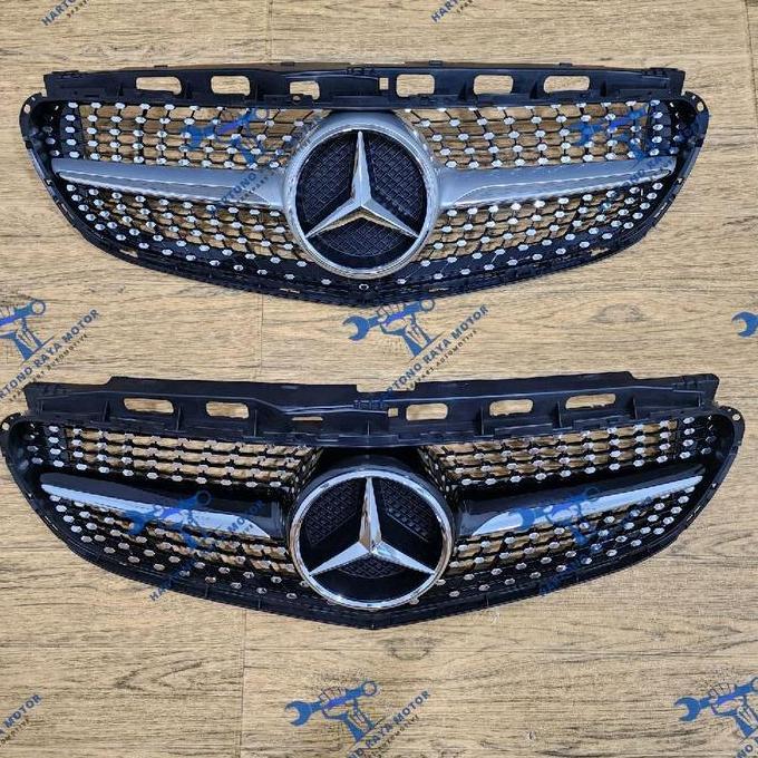 Grill Diamond Mercedes Benz W212 Facelift 2013-2016 Grille Diamond Mercy W212