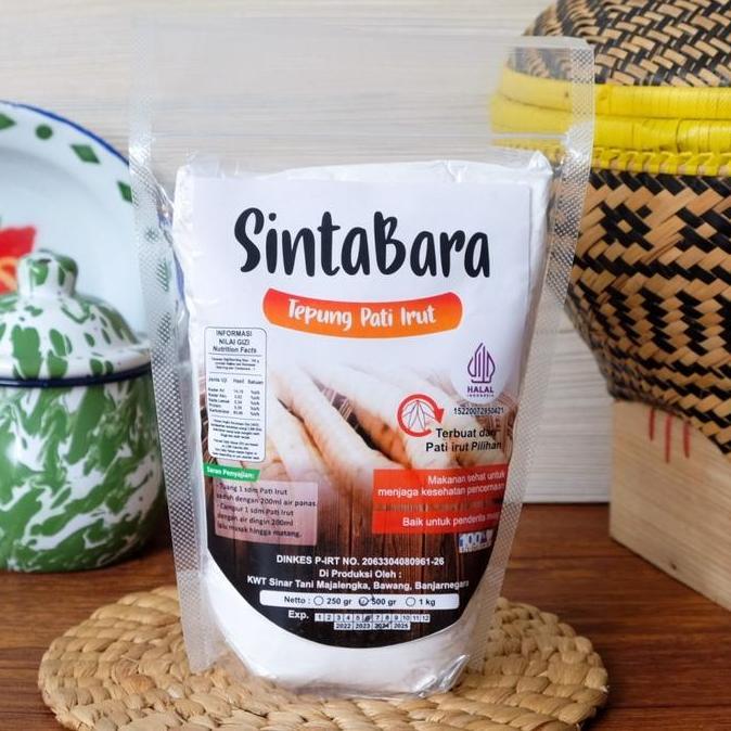 Pati Garut /  Pati perut / Pati Irut / Angkrik Tepung Organik