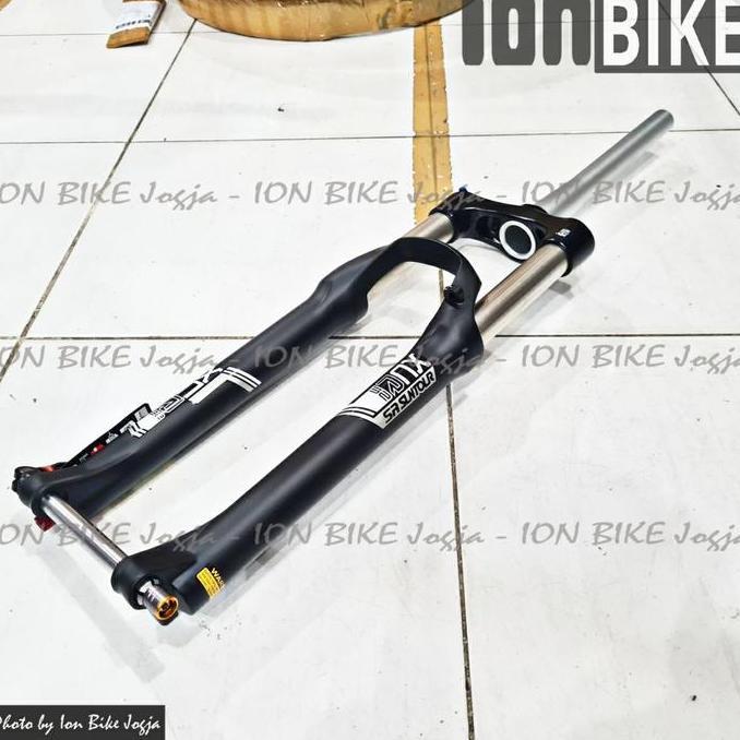 FORK SEPEDA MTB 27.5 SUNTOUR XCR AIR TRAVEL 120 TAPER TA 15 X 100 T120 ORIGINAL DAN TERPERCAYA