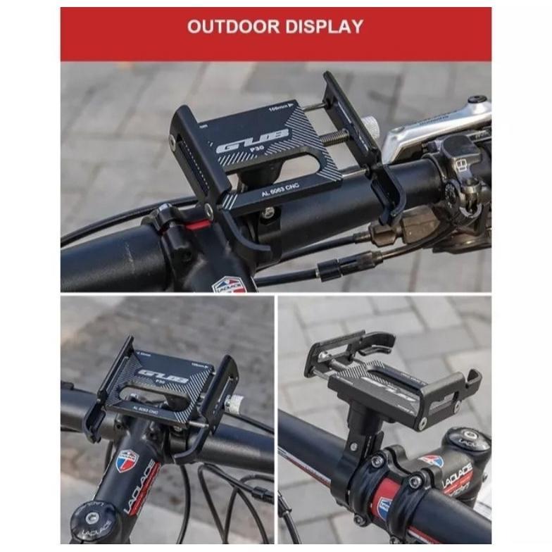 Holder Gub P30 & Gub P10 Holder Hp Stang Motor Stang Sepeda