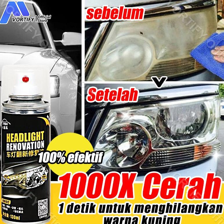 Pembersih Headlamp Mobil Pengkilap Mika Lampu Mobil Mencerahkan 1000 Kali Headlamp Cleaner Mobil Hea