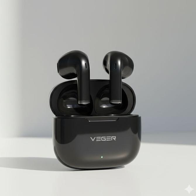 sasakarangjaya78 - veger tws ve-18 new 2026 true wireless stereo bluetooth 5.3 earbuds earphone gara