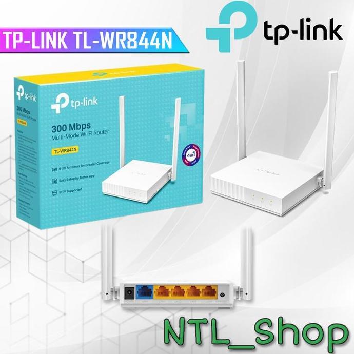 TERMURAH - TPLINK WIRELESS ROUTER WR844N - TP-LINK TL-WR844N