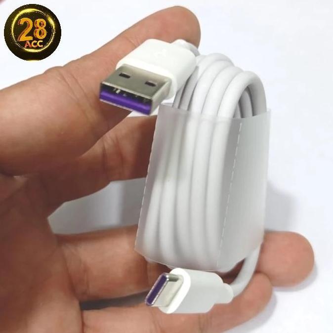 Charger Huawei 40W Super Charge Model HW 100400E00 Original Cabutan Type C For P20 P30 P40 Pro Matte