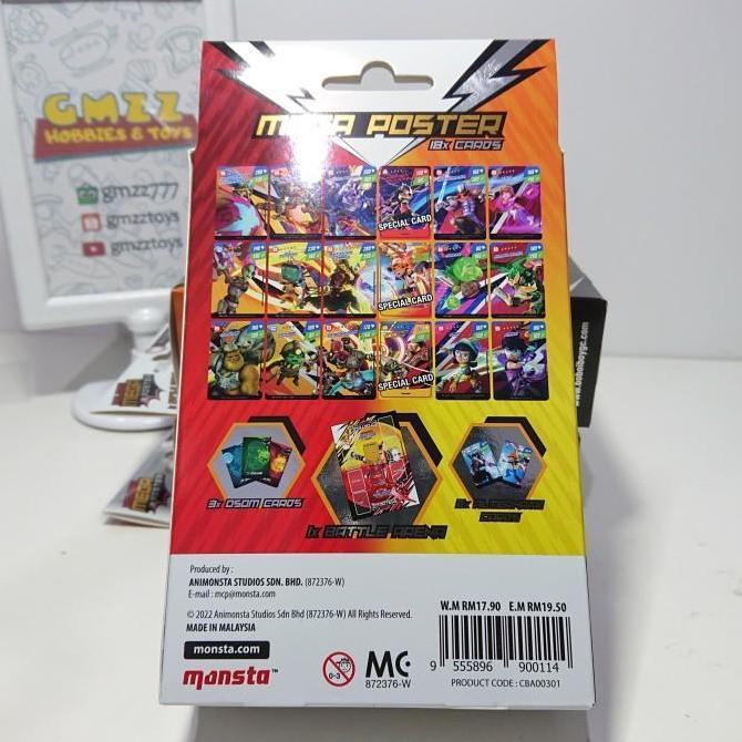 Thebest- YukSayangAnak- Kartu Boboiboy Galaxy Card Original Boboiboy Starter Deck Mainan Kartu