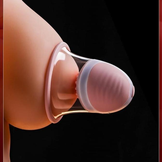 (SEPASANG) alat pijat puting payudara smart breast massager nipple stimulasi puting bergetar vakum p