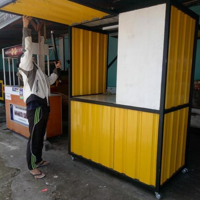 Terlaris Booth Mini Container