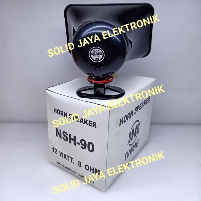 DF244 - SPEAKER HORN CORONG HORN SPEAKER VOKAL 12W 8 OHM KOTAK NARAE NSH-90