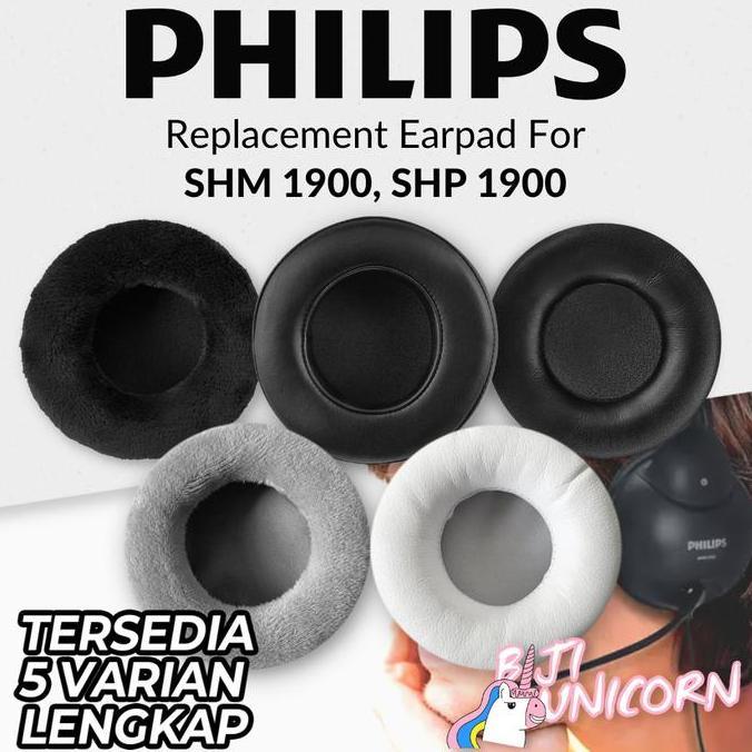 DR115 - Earpad Earcup Philips SHP1900 SHM1900 SHP SHM 1900 Busa Bantalan Foam