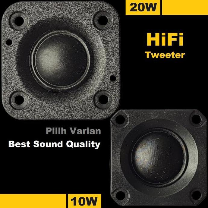 DV35 - Speaker Tweeter HiFi Fever High Quality Sound Clear Suara Treble Halus