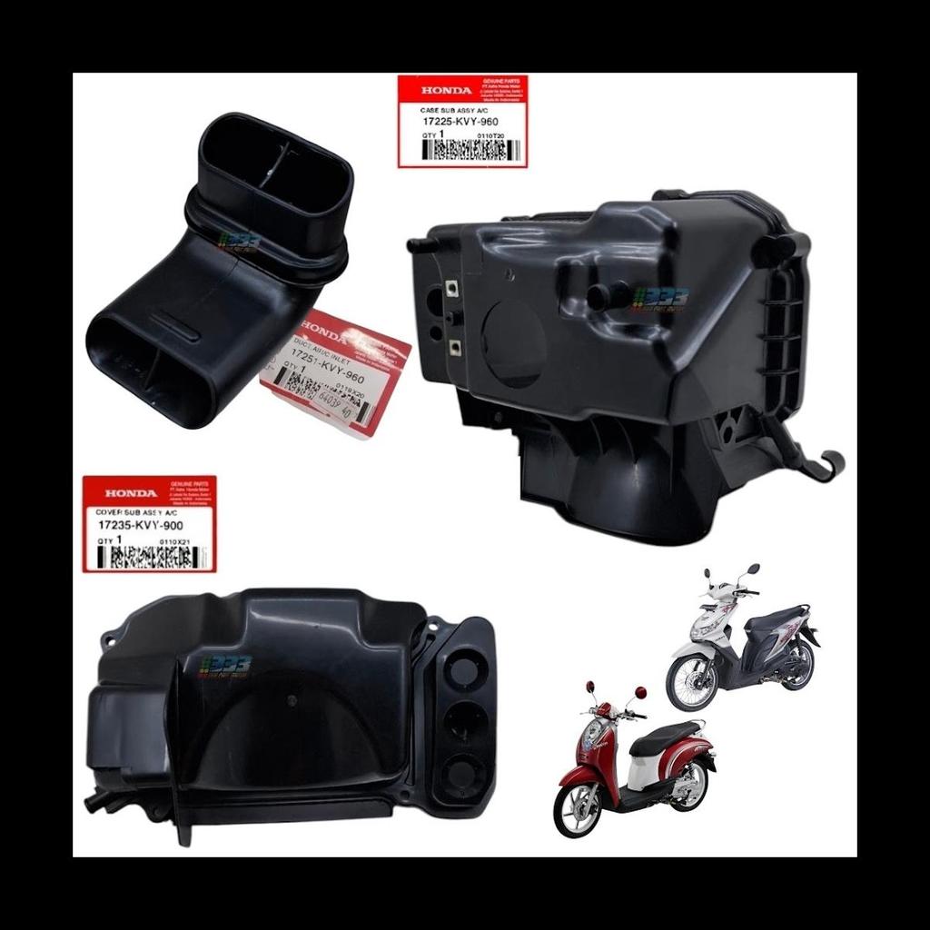 cover tutup box filter udara beat karbu duct air cleaner inlet beat lama scoopy karbu karburator kvy