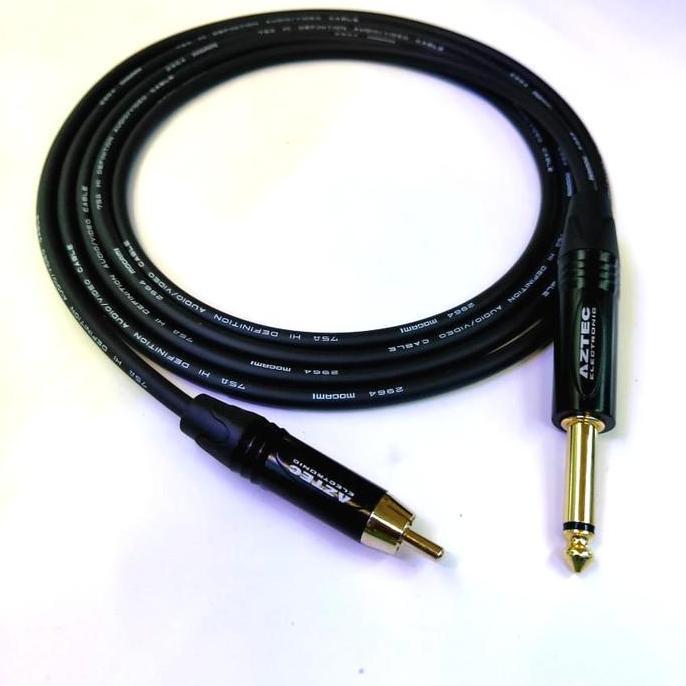 DR139 >> KABEL AUDIO KABEL JACK RCA TO JACK AKAI MONO MOGAMI LOW NOISE - kabel jack rca to akai mono