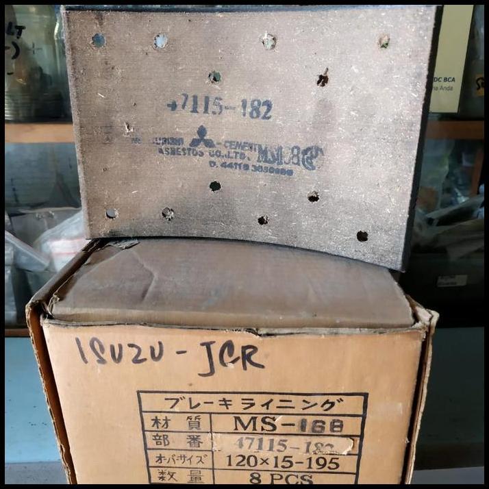 BEST DEAL KAMPAS REM DEPAN ISUZU JCR IBK 8PCS 