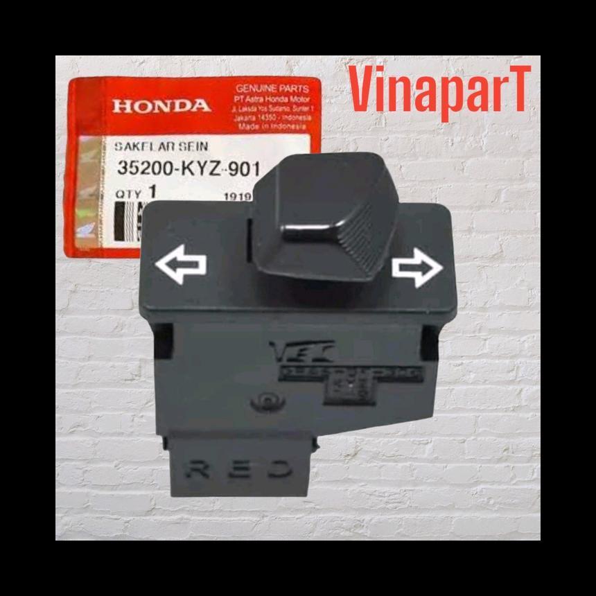 saklar tombol sein riting supra helm in blade spacy beat fi vario 125 150 led old KYZ